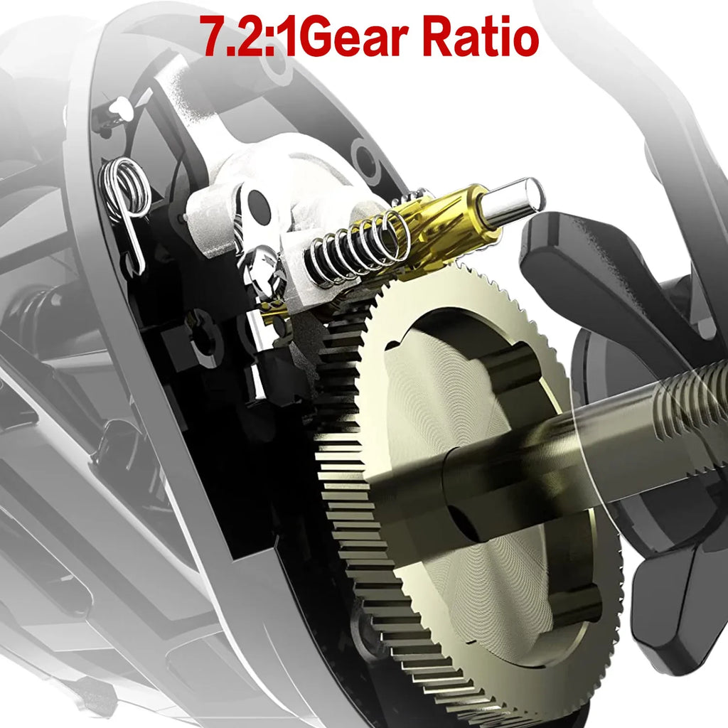 Sougayilang Fishing Rod and Reel Full Kit 1.8-2.4m Telescopic Casting Fishing Ultralight Rod and 7.2:1 Gear Ratio for Freshwater