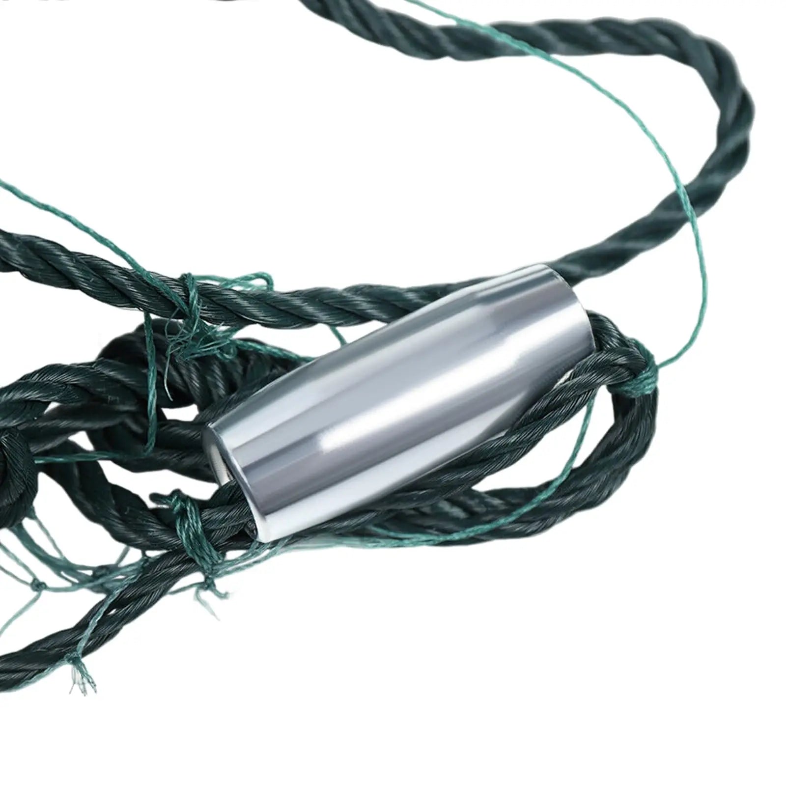 6.5 X 33ft Fishing Drag Fish Net, Large Gill Fishing Net, Handmade Nylon Beach Seine Nets, High Density Mesh Fishing Net