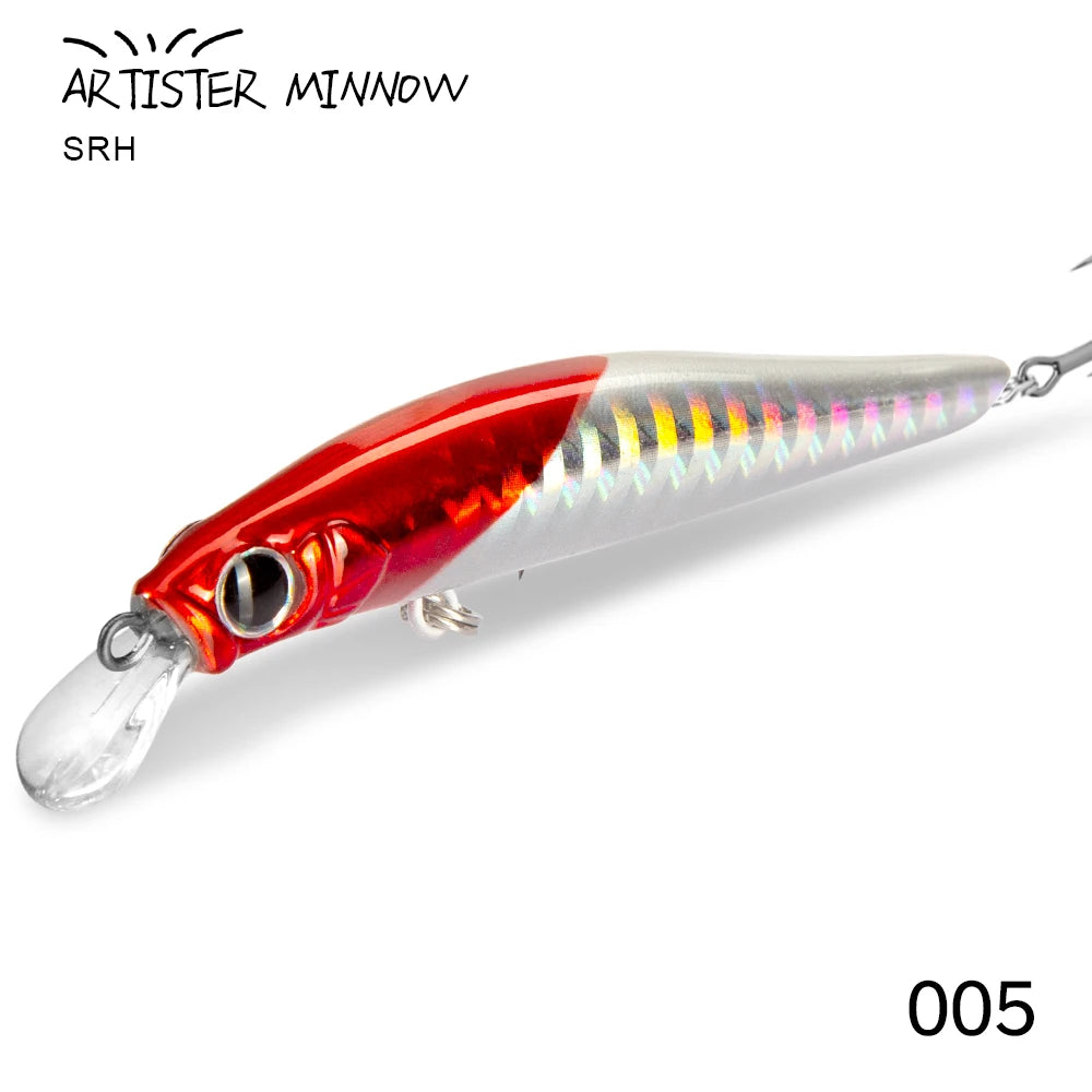 Hunthouse Artist Tiny Wobbers Fishing Lures 2020 Trout Minnow Twitch Minnows Swimbait Hard Bait Japan Mustad Tackle