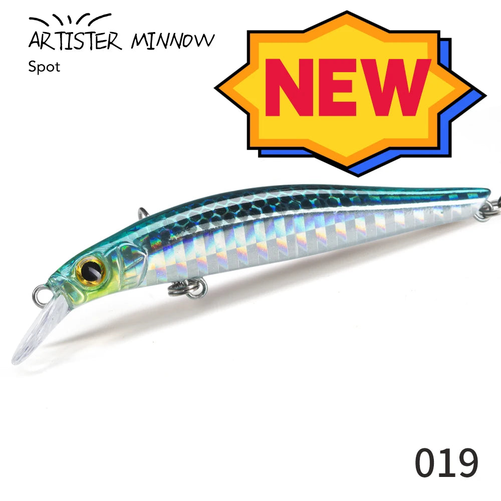 Hunthouse Artist Tiny Wobbers Fishing Lures 2020 Trout Minnow Twitch Minnows Swimbait Hard Bait Japan Mustad Tackle