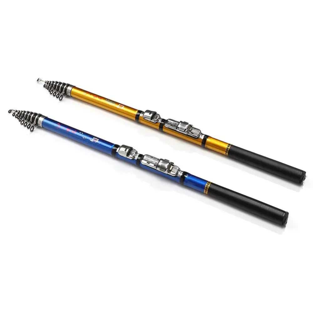 Sea Pole Carbon Material Fishing Rod Quality  1.5m,1.8m 2.1m 2.4m  2.7m 3m Telescopic fishing rod  Quality Spinning Rods
