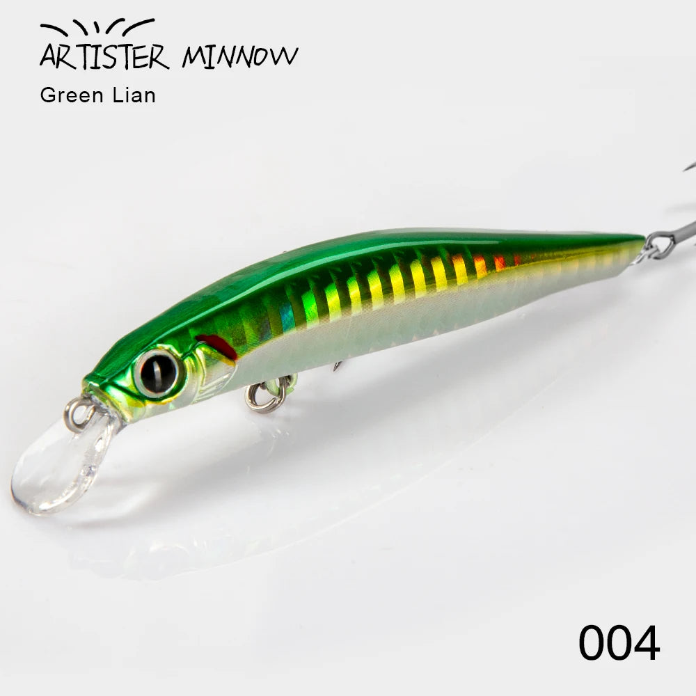 Hunthouse Artist Tiny Wobbers Fishing Lures 2020 Trout Minnow Twitch Minnows Swimbait Hard Bait Japan Mustad Tackle