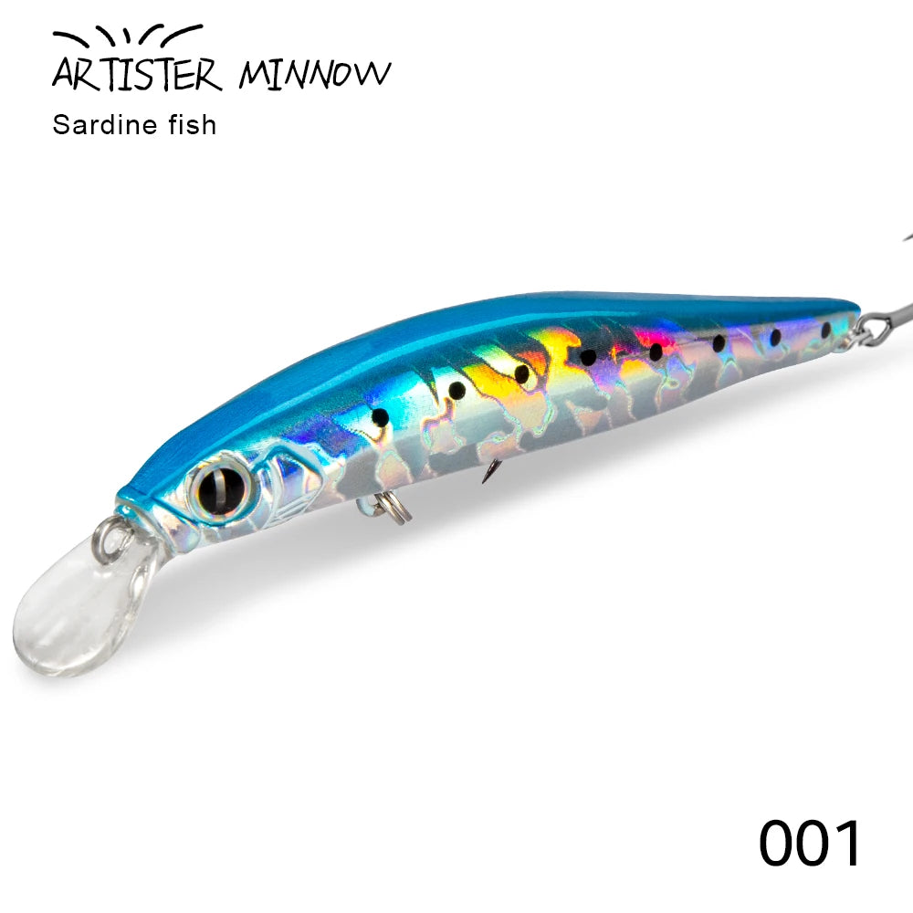 Hunthouse Artist Tiny Wobbers Fishing Lures 2020 Trout Minnow Twitch Minnows Swimbait Hard Bait Japan Mustad Tackle