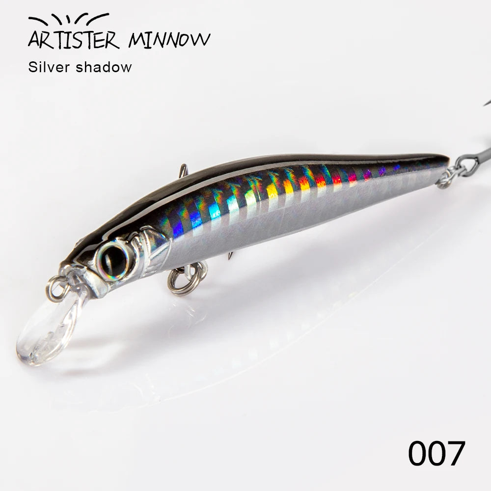 Hunthouse Artist Tiny Wobbers Fishing Lures 2020 Trout Minnow Twitch Minnows Swimbait Hard Bait Japan Mustad Tackle